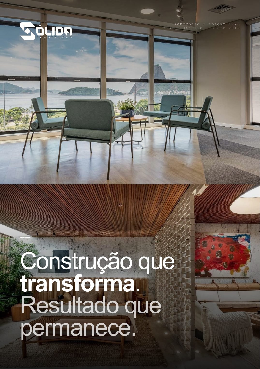 Capa do portfólio Sólida Construção