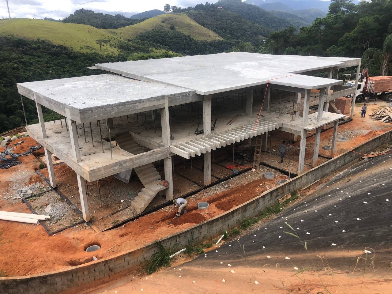 Estrutura da obra mo142 - Construtora Sólida RJ